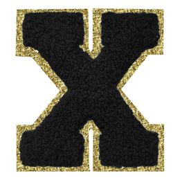 Lysbildefremvisning - Stoffmerke Svart Bokstav