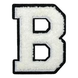 Bildspel - Tygmärke Bokstäver Vit