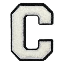 Bildspel - Tygmärke Bokstäver Vit