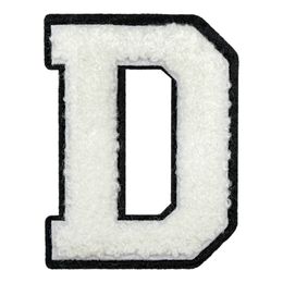 Bildspel - Tygmärke Bokstäver Vit