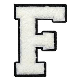 Bildspel - Tygmärke Bokstäver Vit