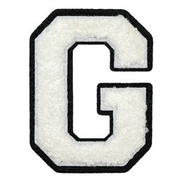 Bildspel - Tygmärke Bokstäver Vit