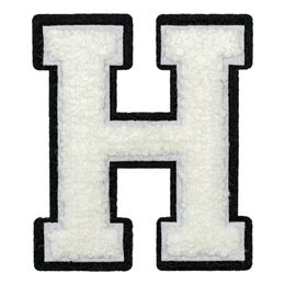 Bildspel - Tygmärke Bokstäver Vit