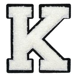 Bildspel - Tygmärke Bokstäver Vit