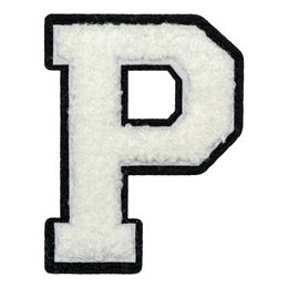 Bildspel - Tygmärke Bokstäver Vit