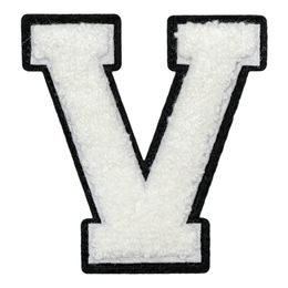 Bildspel - Tygmärke Bokstäver Vit