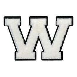 Bildspel - Tygmärke Bokstäver Vit