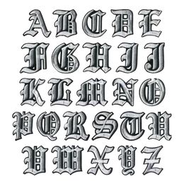 Tygmärke Bokstäver Old Style