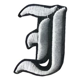 Bildspel - Tygmärke Bokstäver Old Style