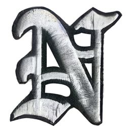 Bildspel - Tygmärke Bokstäver Old Style