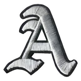 Bildspel - Tygmärke Bokstäver Old Style