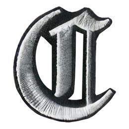 Bildspel - Tygmärke Bokstäver Old Style