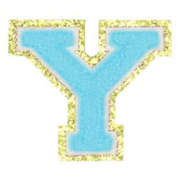 Lysbildefremvisning - Stofmærke Bogstaver Turkis