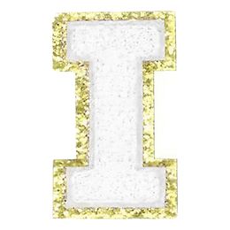 Lysbildefremvisning - Stoffmerke Bokstav Hvit