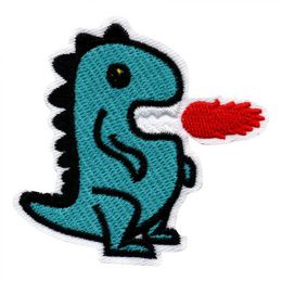 Tygmärke Eldsprutande Drake