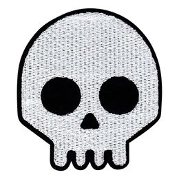 Tygmärke Emoji Dödskalle