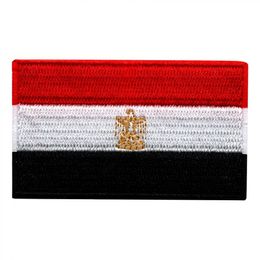 Tygmärke Flagga Egypten