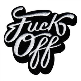 Tygmärke Fuck Off