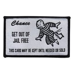 Stoffmerke Get Out of Jail Free Card