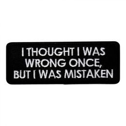 Stoffmerke I Thought I Was Wrong Once ...