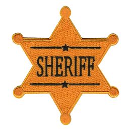 Stoffmerke Sheriff-Stjerne