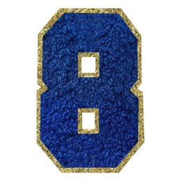 Lysbildefremvisning - Stoffmerke Blått Tall