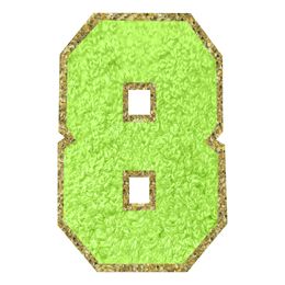 Bildspel - Tygmärke Siffra Grön