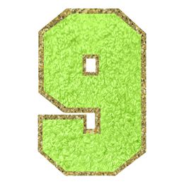 Bildspel - Tygmärke Siffra Grön