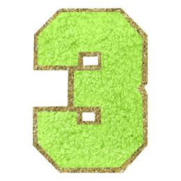 Bildspel - Tygmärke Siffra Grön