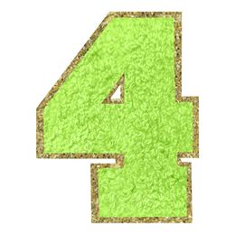 Bildspel - Tygmärke Siffra Grön