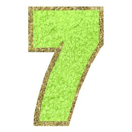 Bildspel - Tygmärke Siffra Grön