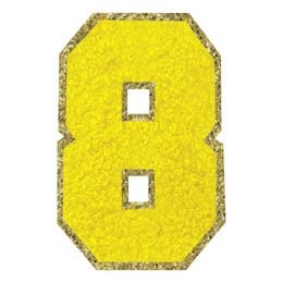 Diaesitys - Kangasmerkki Numero Keltainen