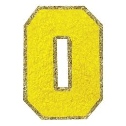 Diaesitys - Kangasmerkki Numero Keltainen