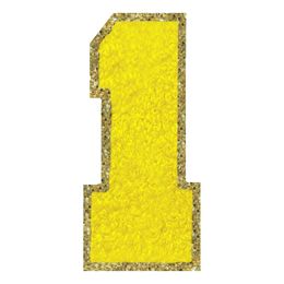 Diaesitys - Kangasmerkki Numero Keltainen