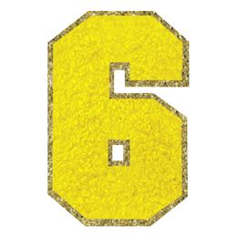 Diaesitys - Kangasmerkki Numero Keltainen