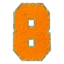 Bildspel - Tygmärke Siffra Orange