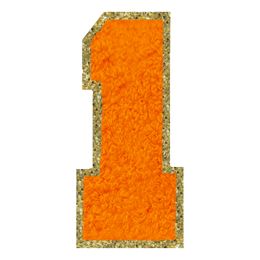 Bildspel - Tygmärke Siffra Orange