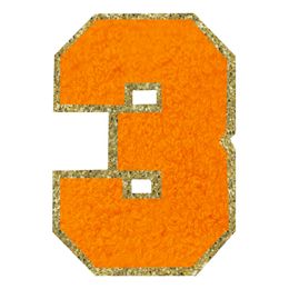 Bildspel - Tygmärke Siffra Orange