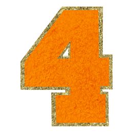 Bildspel - Tygmärke Siffra Orange