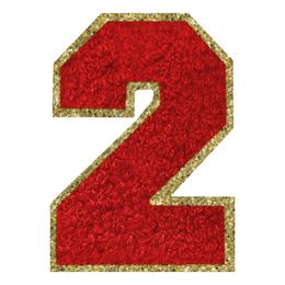 Lysbildefremvisning - Stoffmerke Rødt Tall