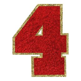 Lysbildefremvisning - Stoffmerke Rødt Tall