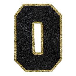 Bildspel - Tygmärke Siffra Svart