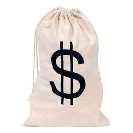 Tygväska med Dollartecken