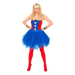 Lysbildefremvisning - Blå tyl nederdel