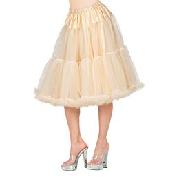 Tylskørt Créme Lang