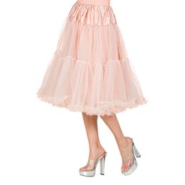 Tyllskjørt Gammelrosa Lang