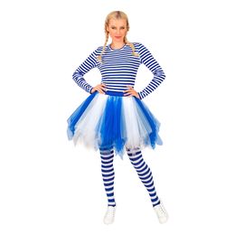 Bildspel - Tyllkjol Vit/Blå