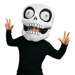 Uppblåsbar Dödskalle Jättemask