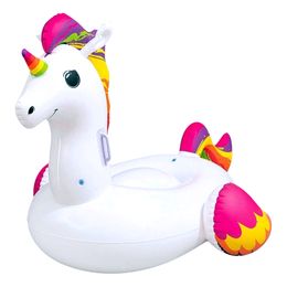 Uppblåsbar Enhörning Badmadrass