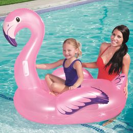 Lysbildefremvisning - Oppusteligt Flamingo Bademadras